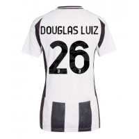 Billiga Juventus Douglas Luiz #26 Hemma fotbollskläder Dam 2024-25 Kortärmad